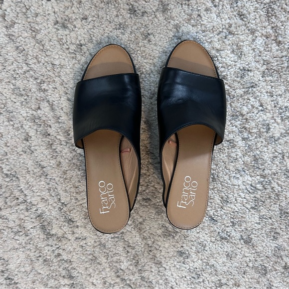 Franco Sarto black slides - Picture 2 of 5